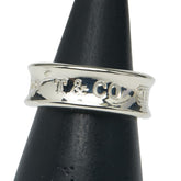 ティファニー 1837 ナロー リング 指輪 SV925 シルバー レディース TIFFANY&Co. 【中古】